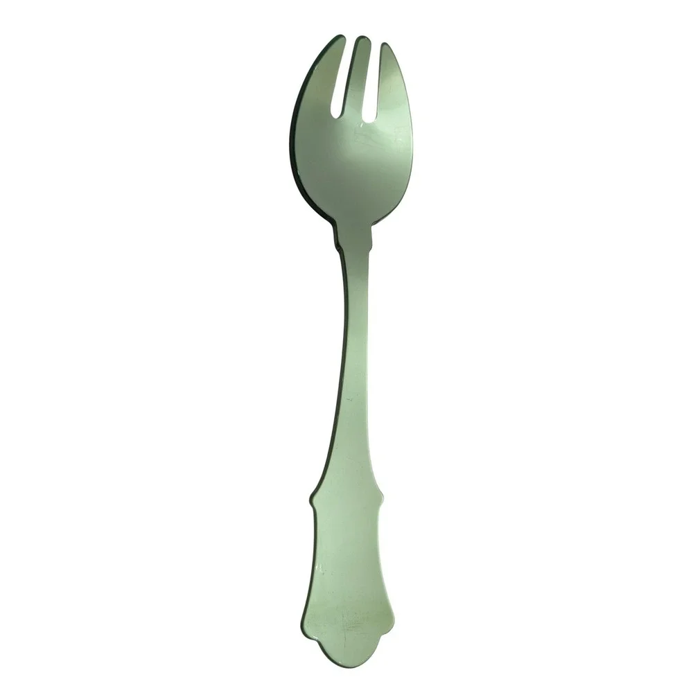 Sabre‎ Paris Honorine Salad Servers Fork & Spoon 2 Piece Garden Green Acrylic